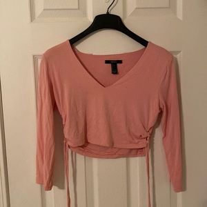 Pink Crop Top